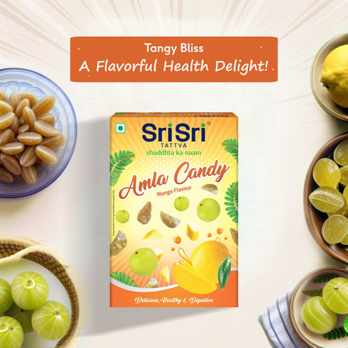 Sri Sri Tattva Amla Candy - Paan Flavour, Delicious, Healthy & Digestive